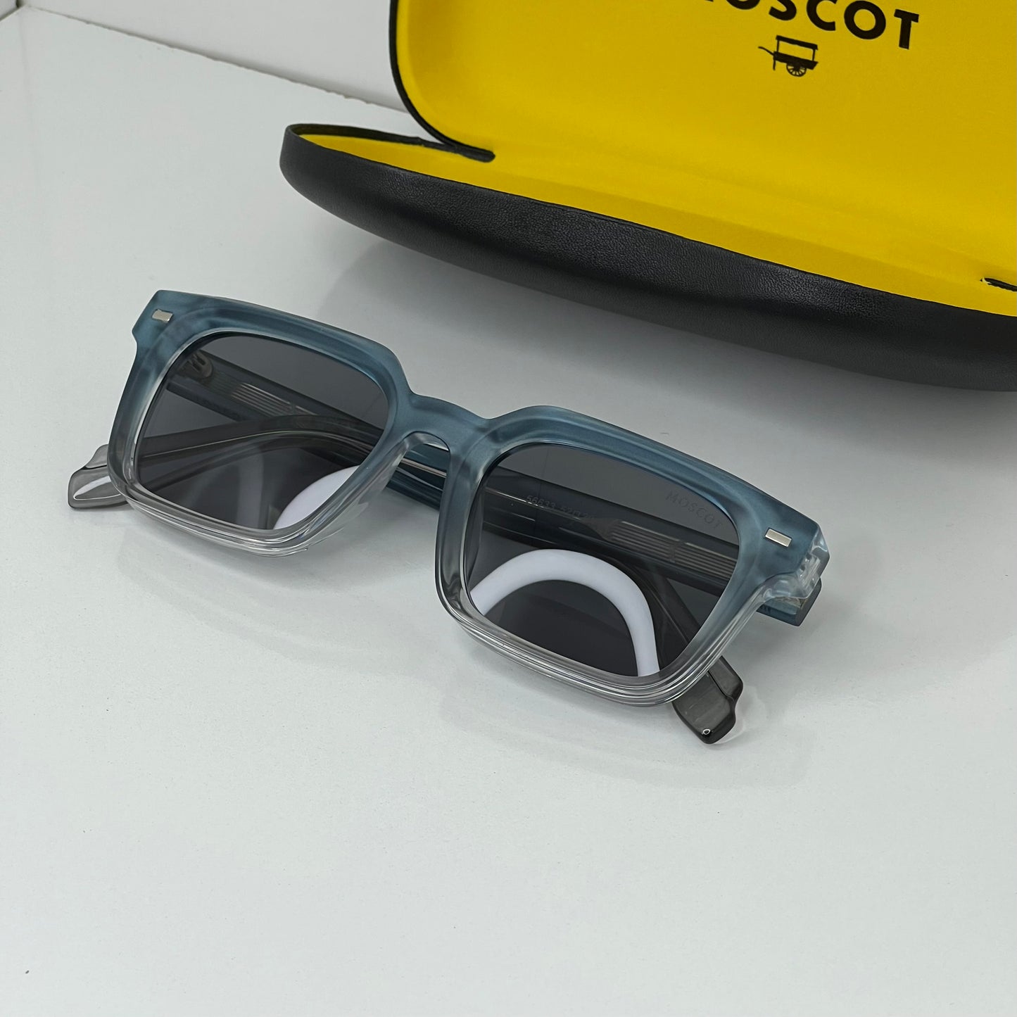 Lunettes Moscot Bleu