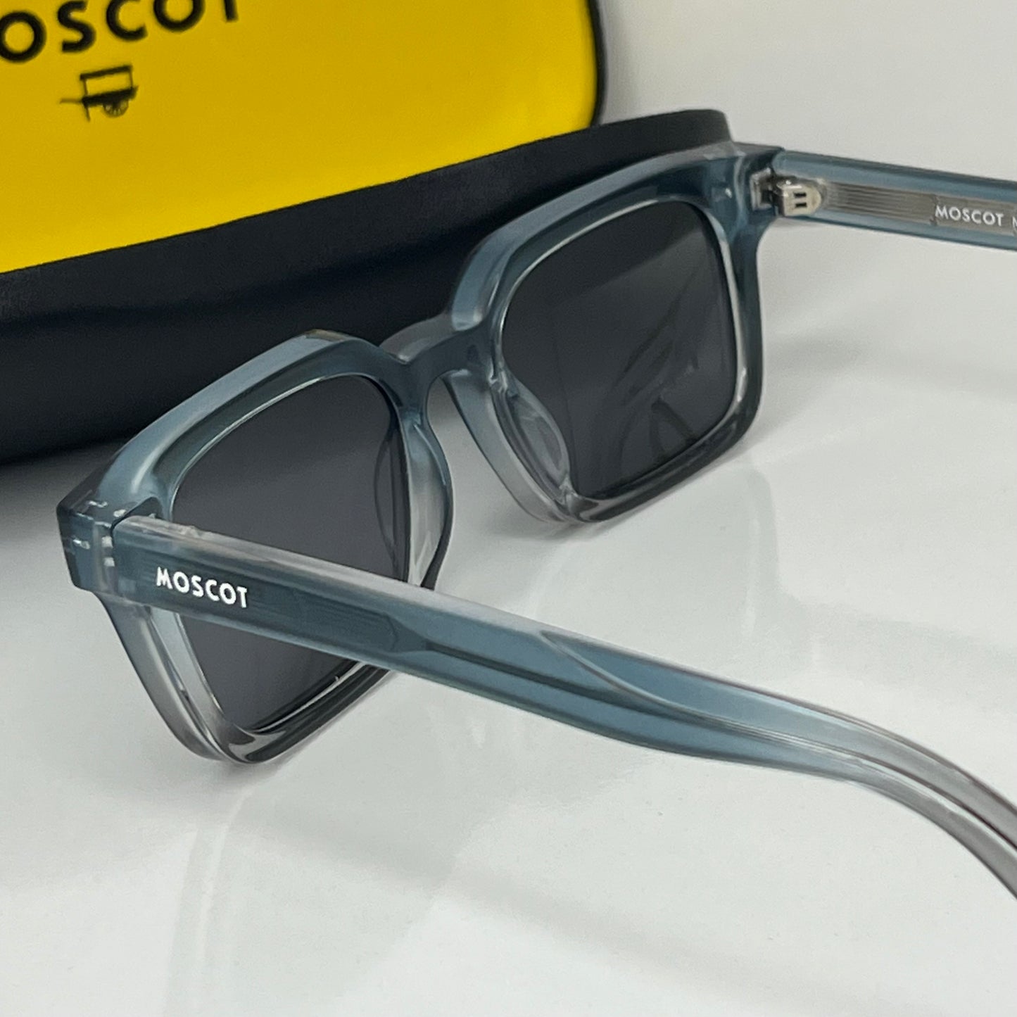 Lunettes Moscot Bleu