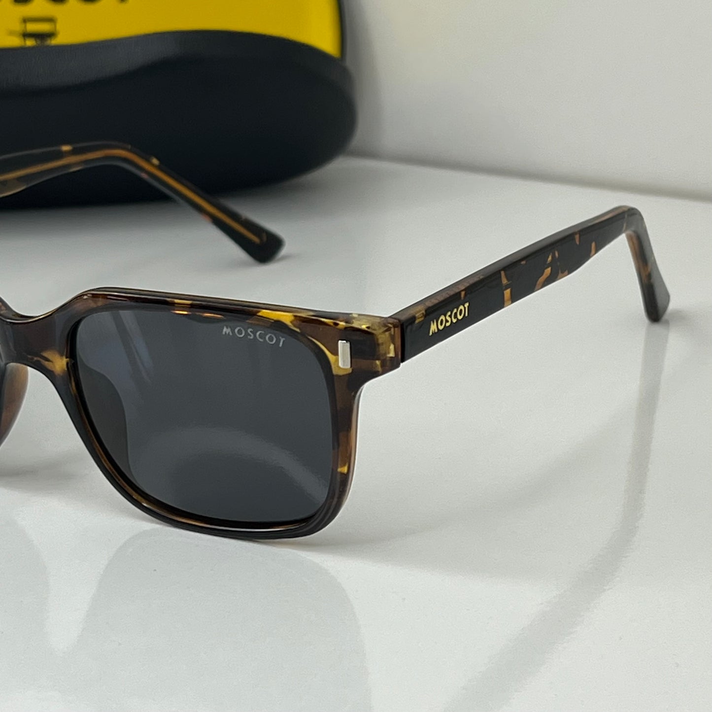 Lunettes Moscot Noir Marron