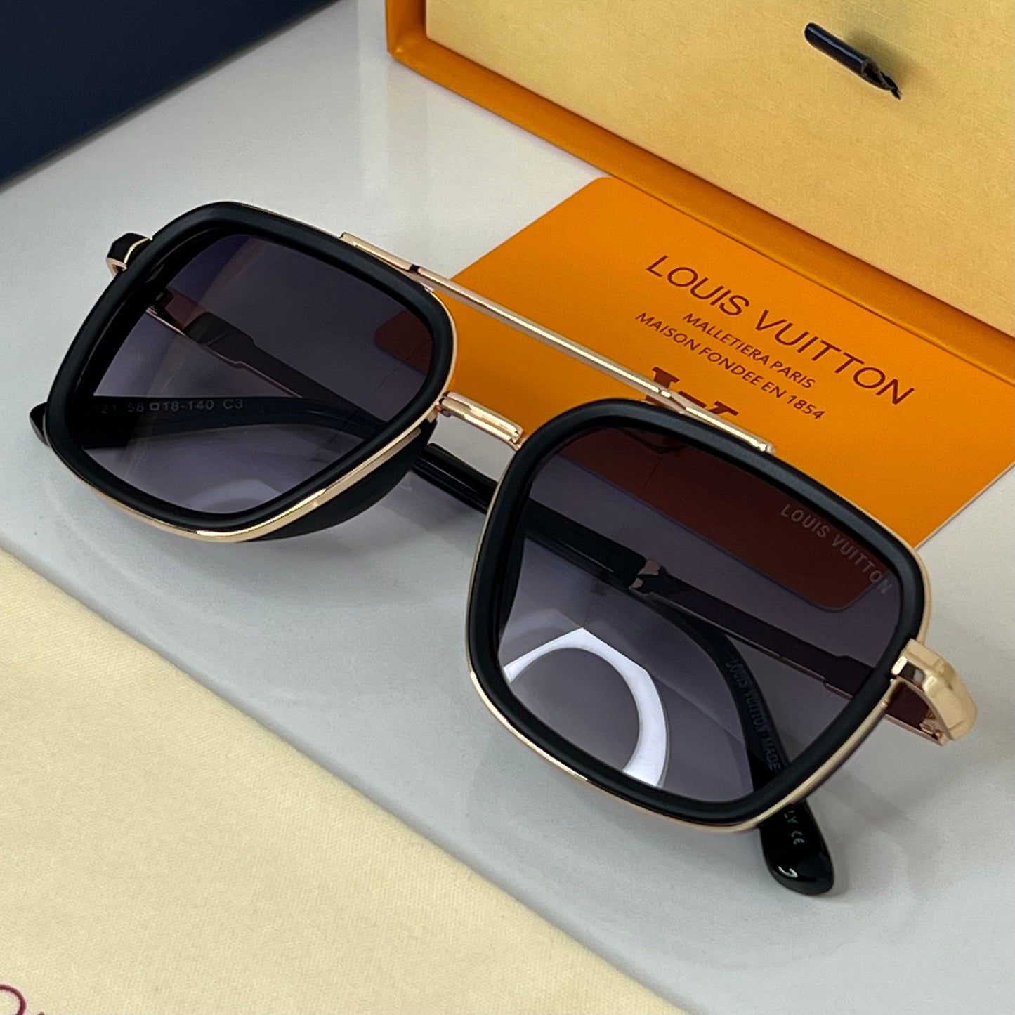 Lunettes LV Ombra Gold