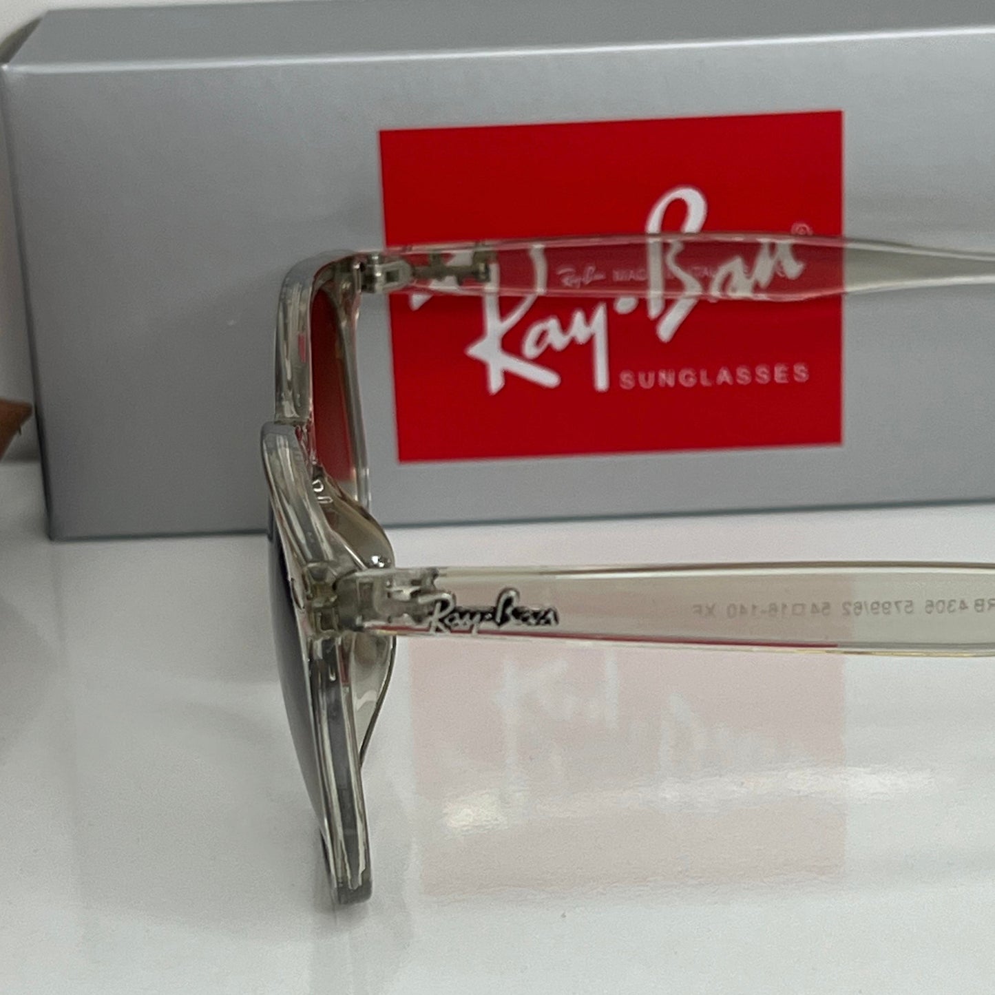 Lunettes Rayban Marron Silver