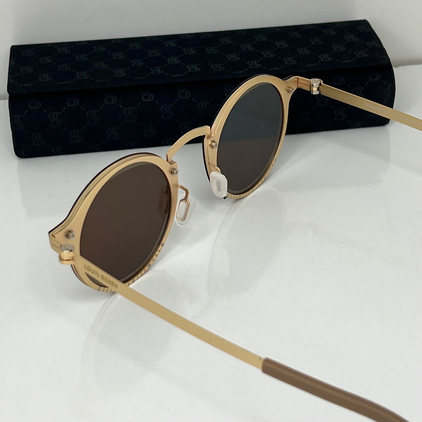 Lunettes louis berry Marron