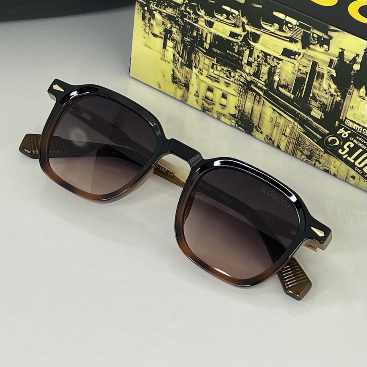Lunettes Moscot Marron Classique
