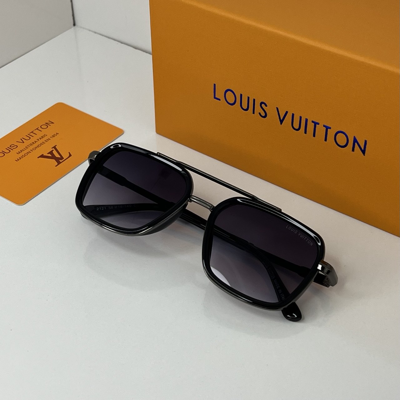 Lunettes LV Noir/Gris
