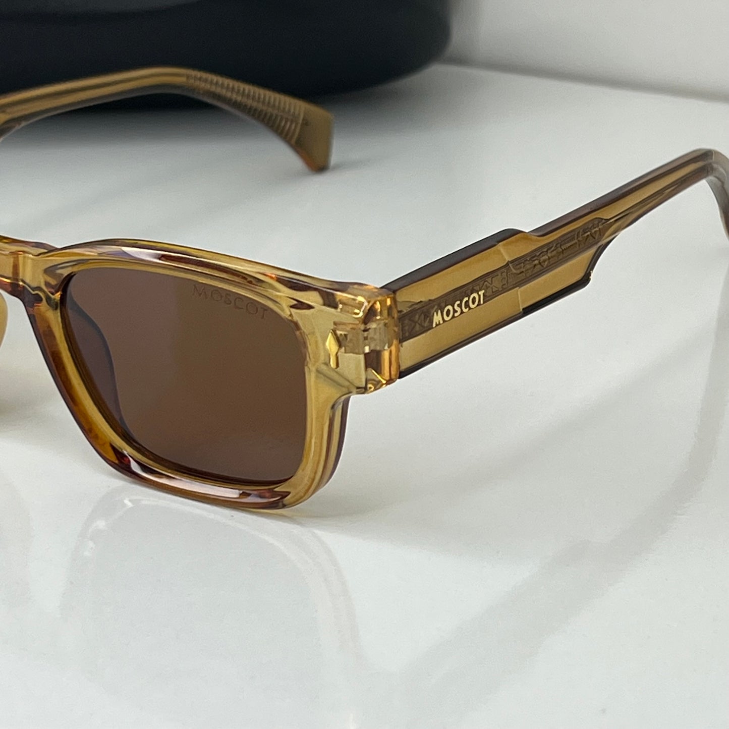 Lunettes Moscot Brun Foncé