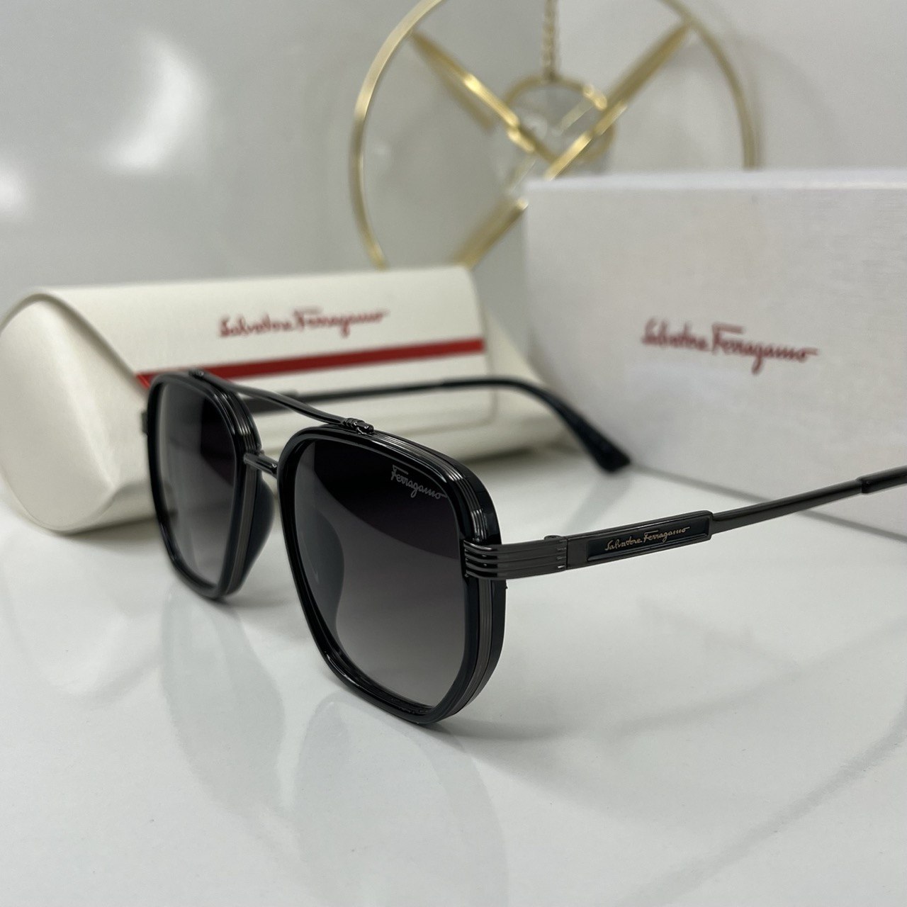 Lunettes Ferragamo Noir