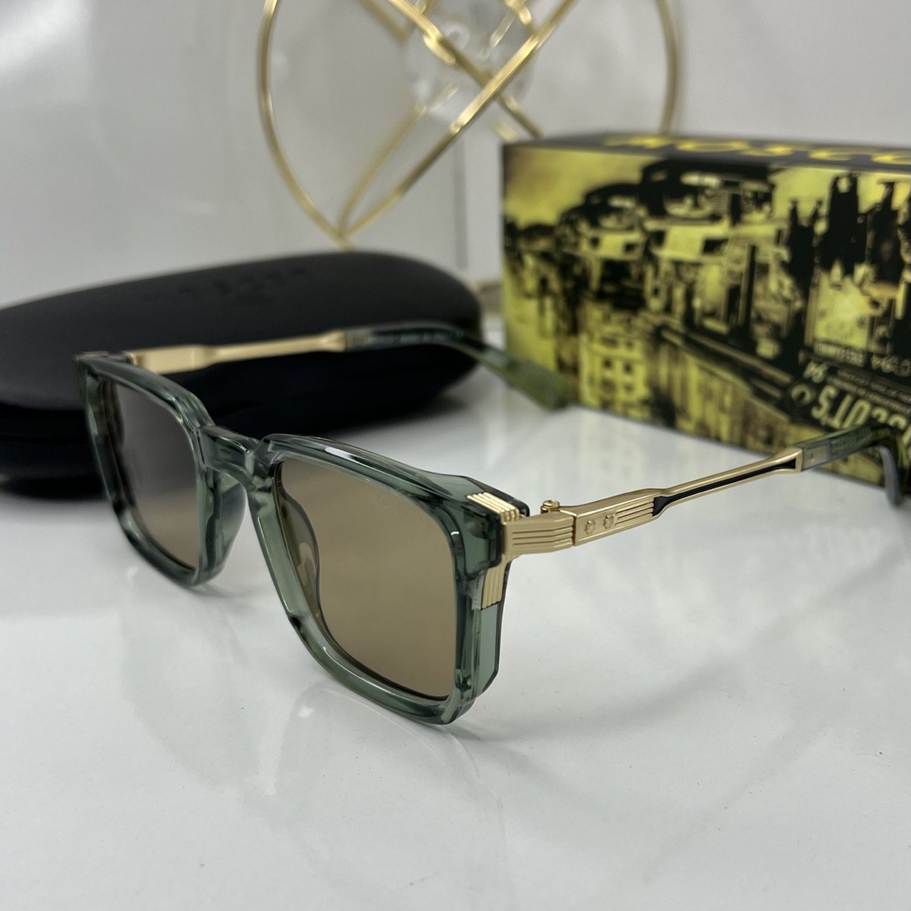 Lunettes Moscot Vert