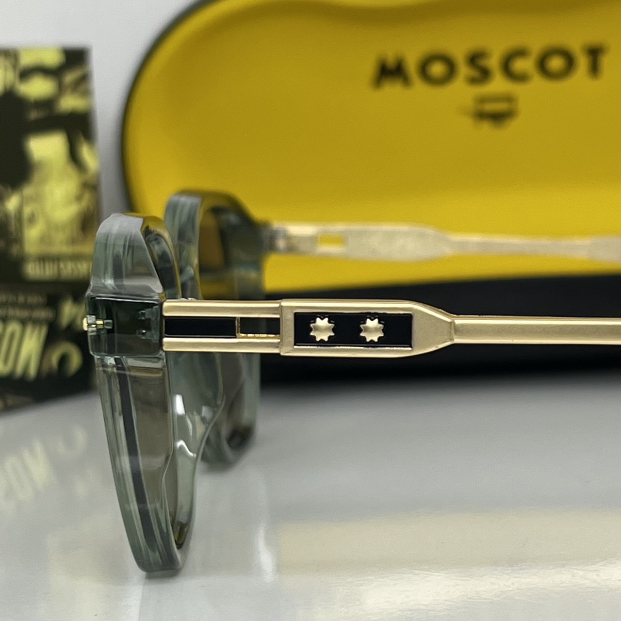Lunettes Moscot Vert Classique