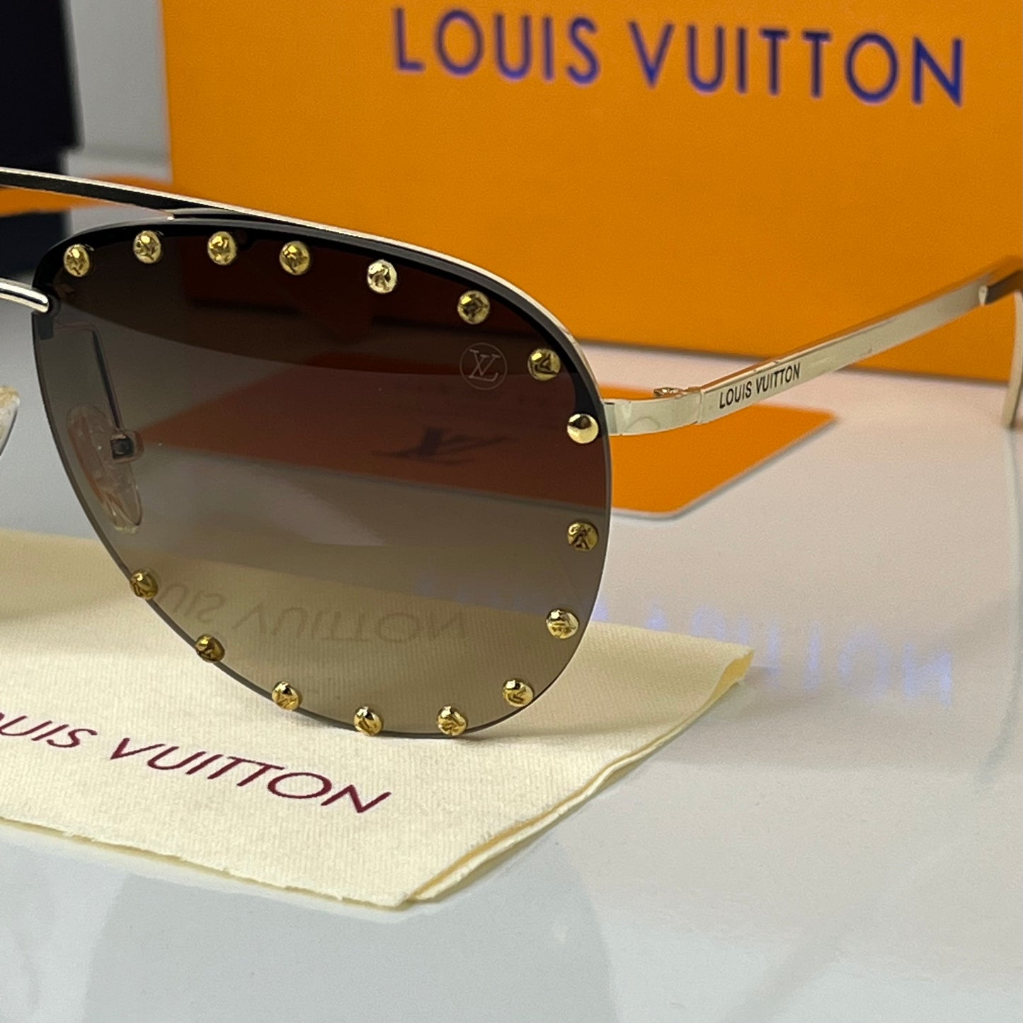 Lunettes LV Bellara Marron