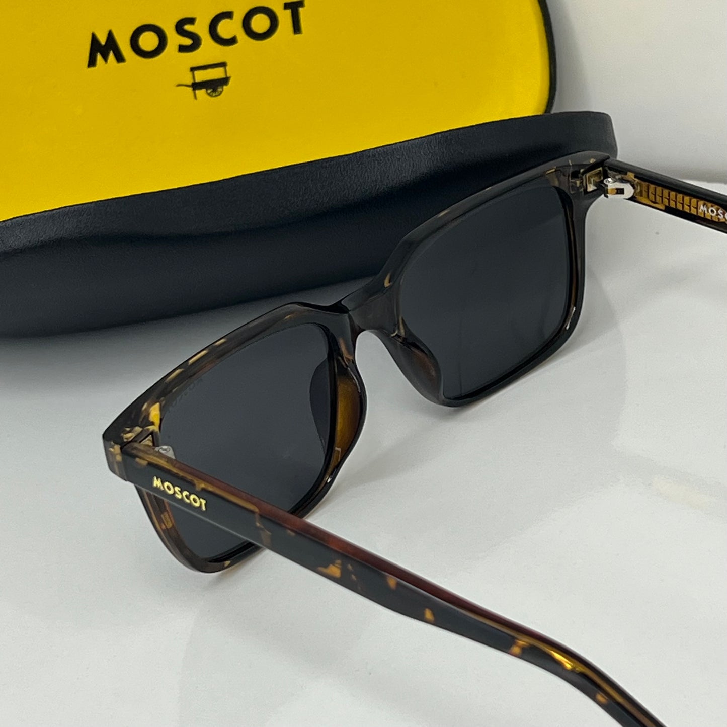 Lunettes Moscot Noir Marron