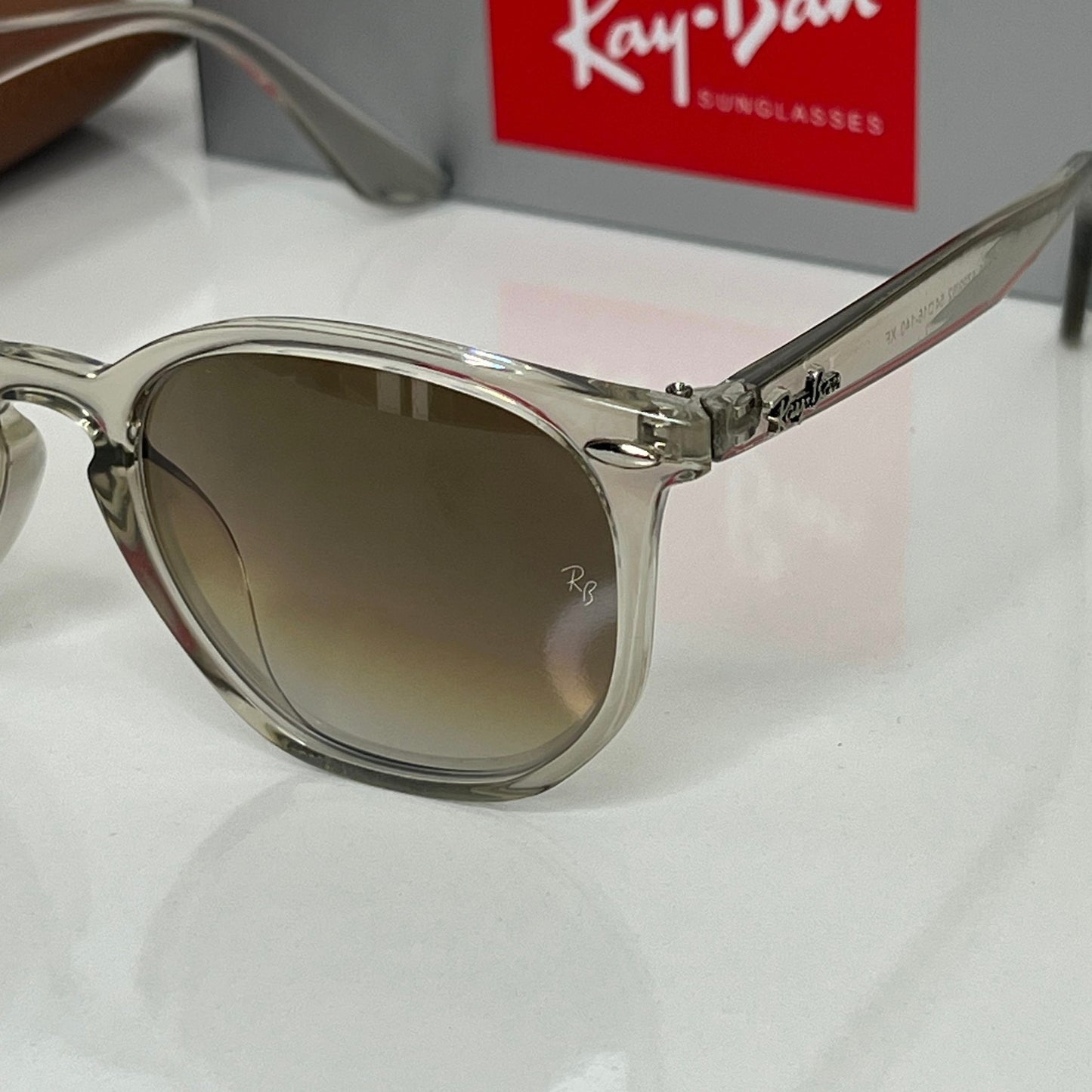 Lunettes Rayban Marron Silver