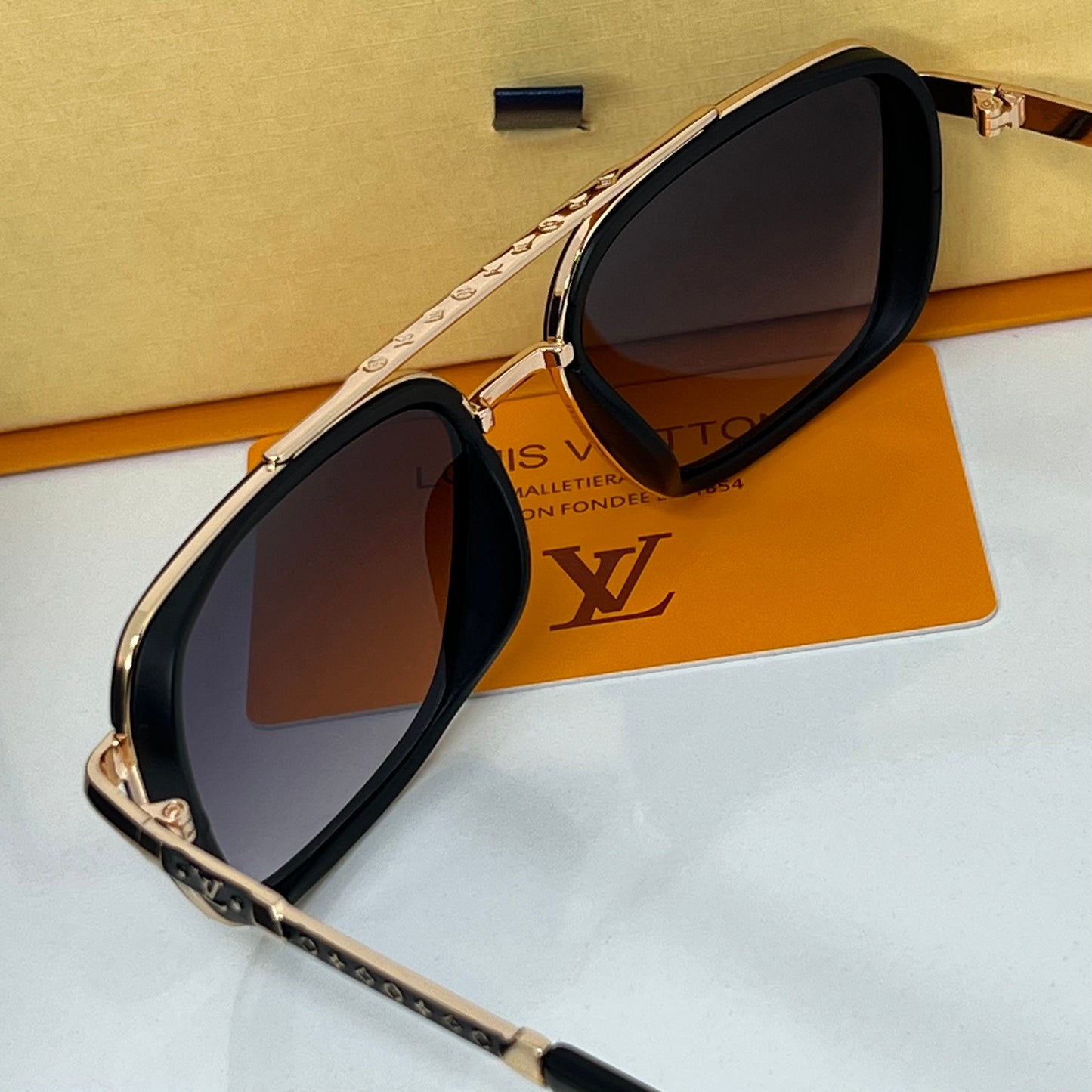 Lunettes LV Ombra Gold