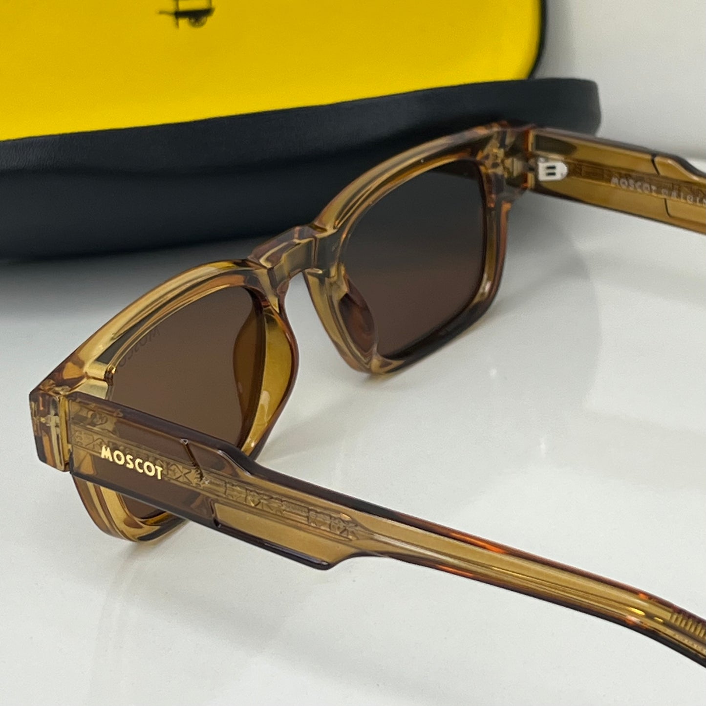 Lunettes Moscot Brun Foncé