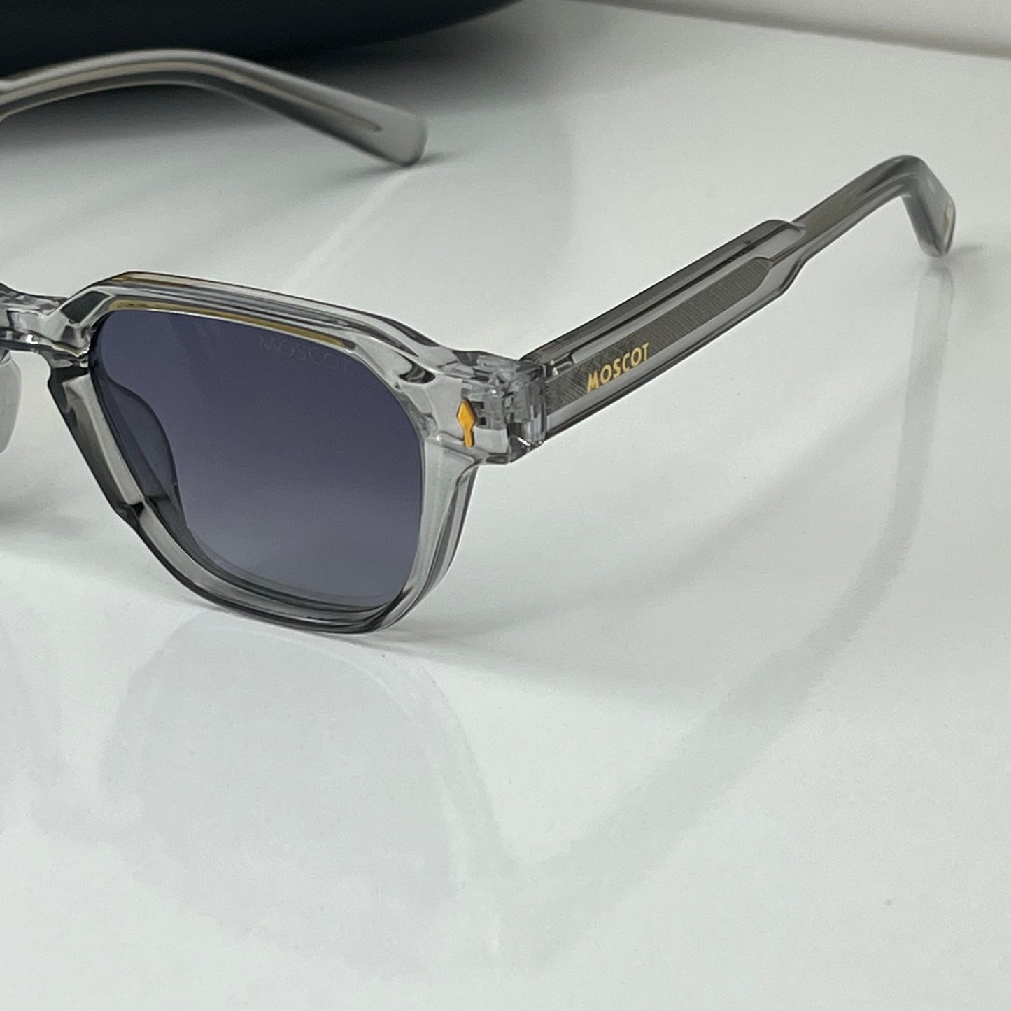 Lunettes Moscot Gris Noir