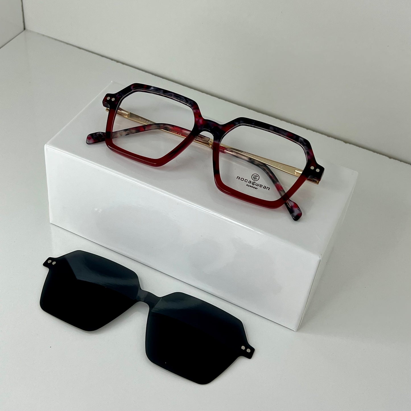 Lunettes Noir Flamme