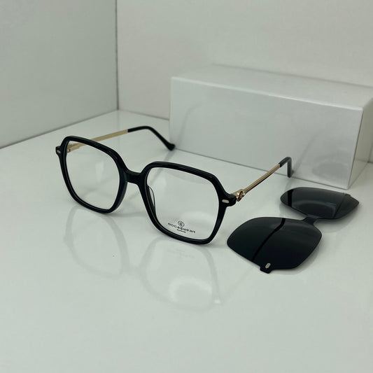 Lunettes clips (2 en 1) Noir