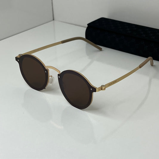 Lunettes louis berry Marron