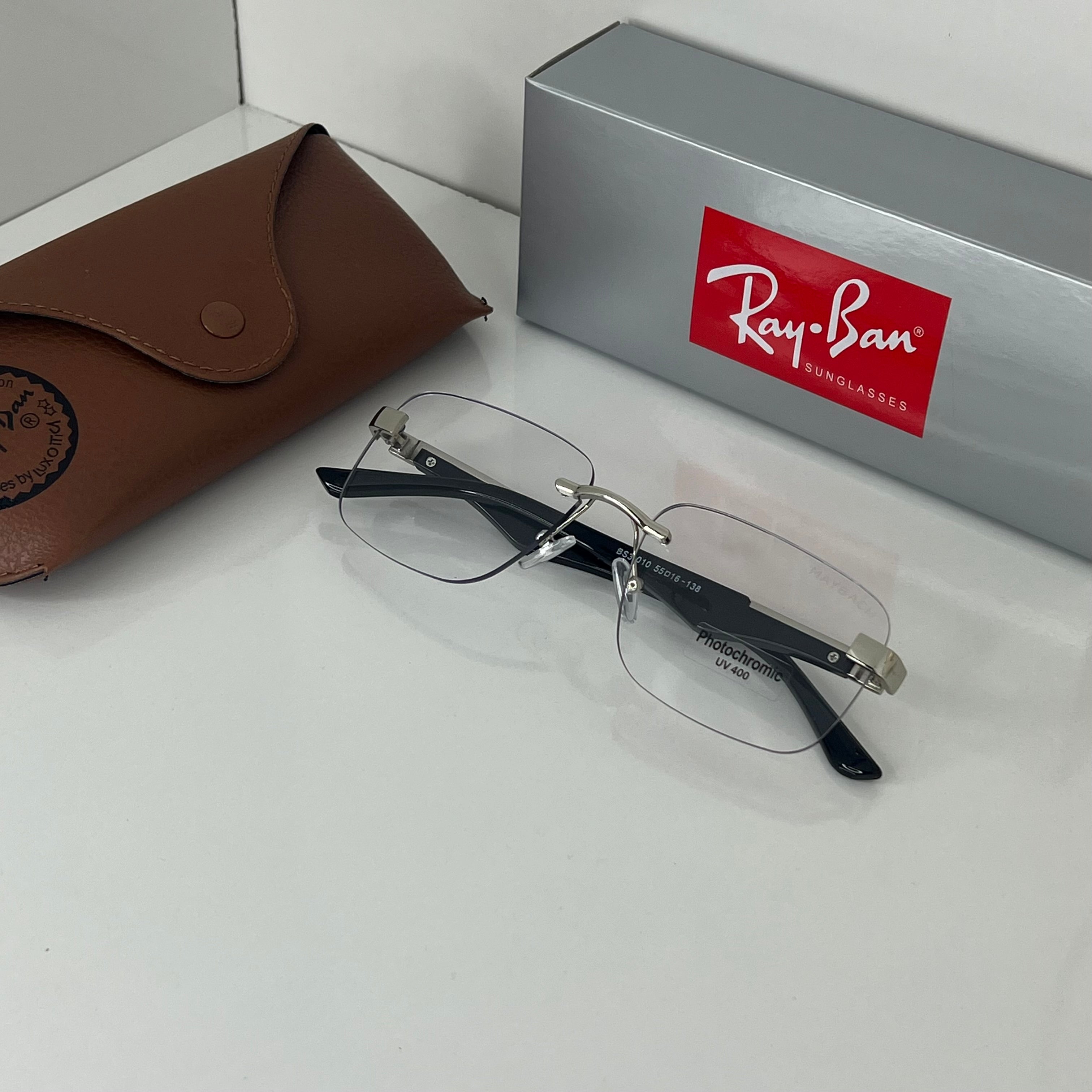 Lunettes Photochromic Noir /Gris