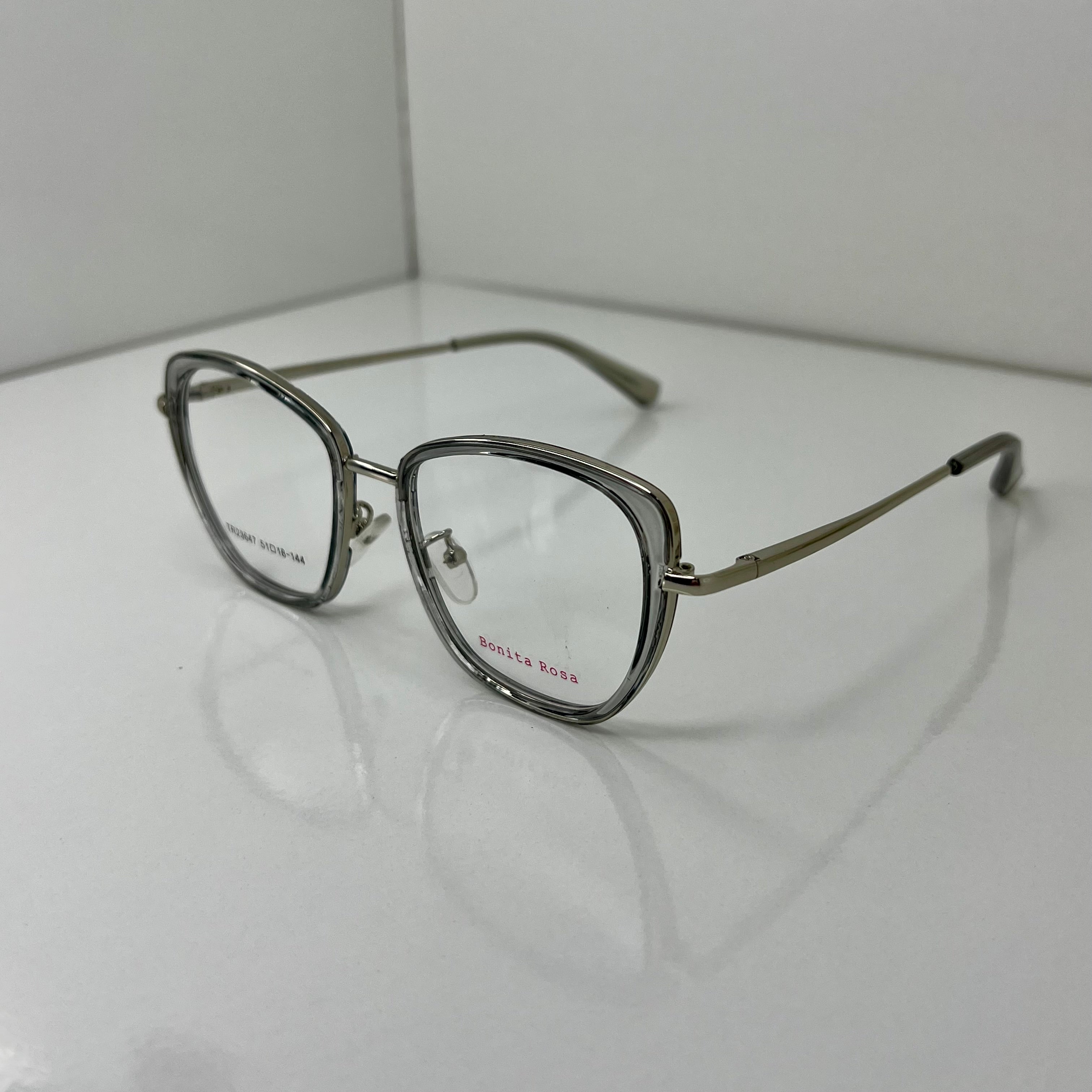 Lunettes Argent Brume