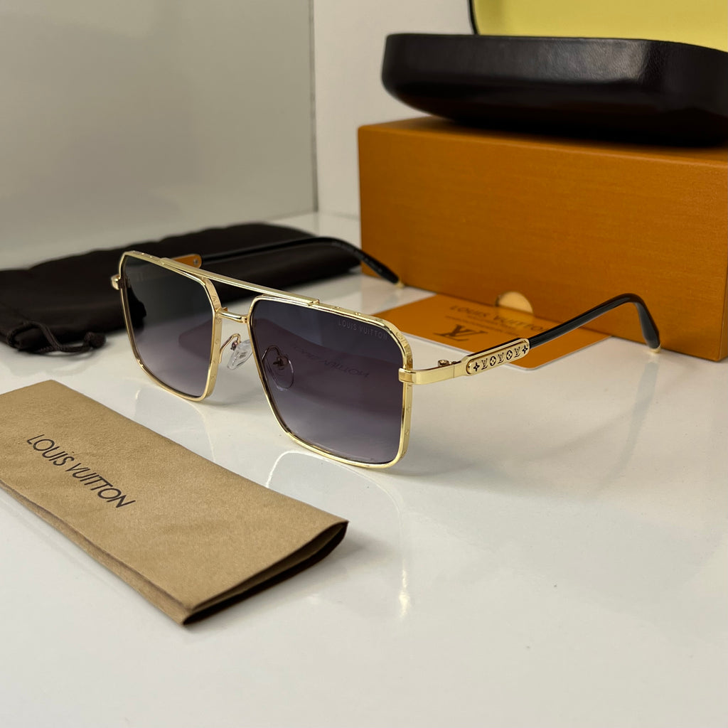 Lunettes LV Titanium Ombra Gold