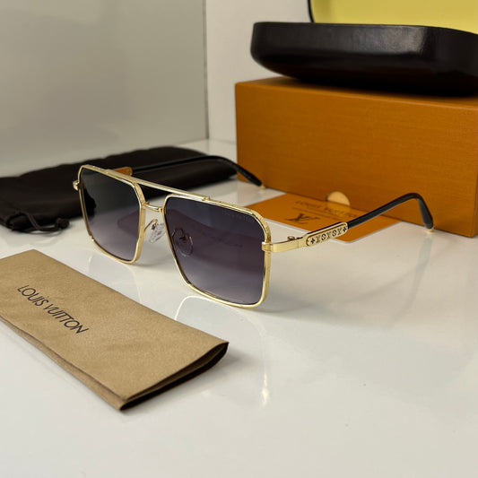 Lunettes LV Titanium Ombra Gold