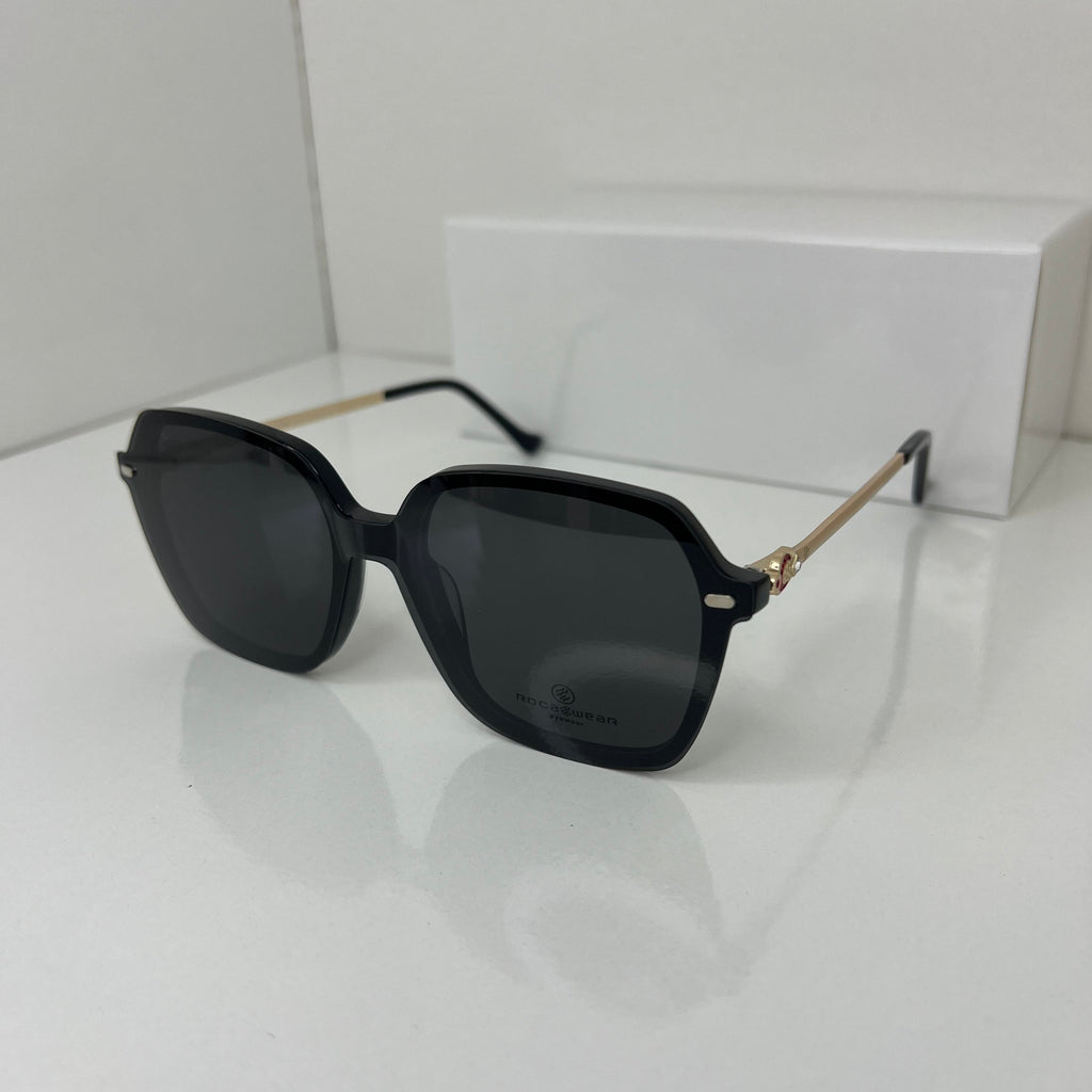 Lunettes clips (2 en 1) Noir