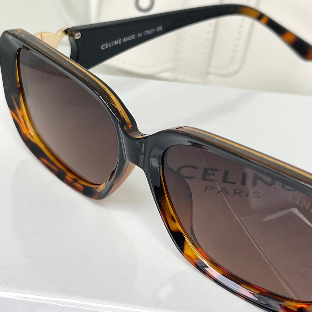 Lunettes Céline Luxe Marron