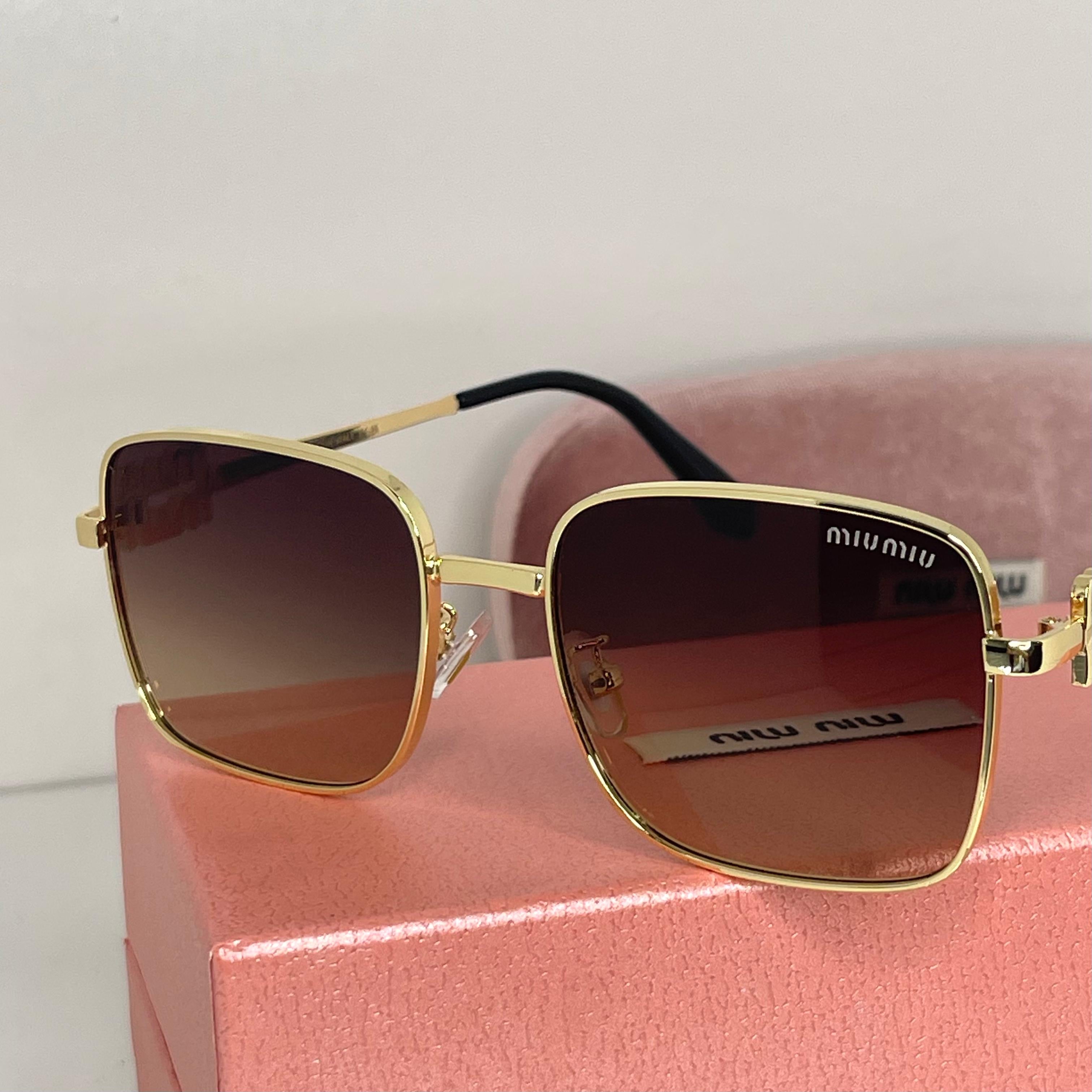 MIU MIU Bold Gold