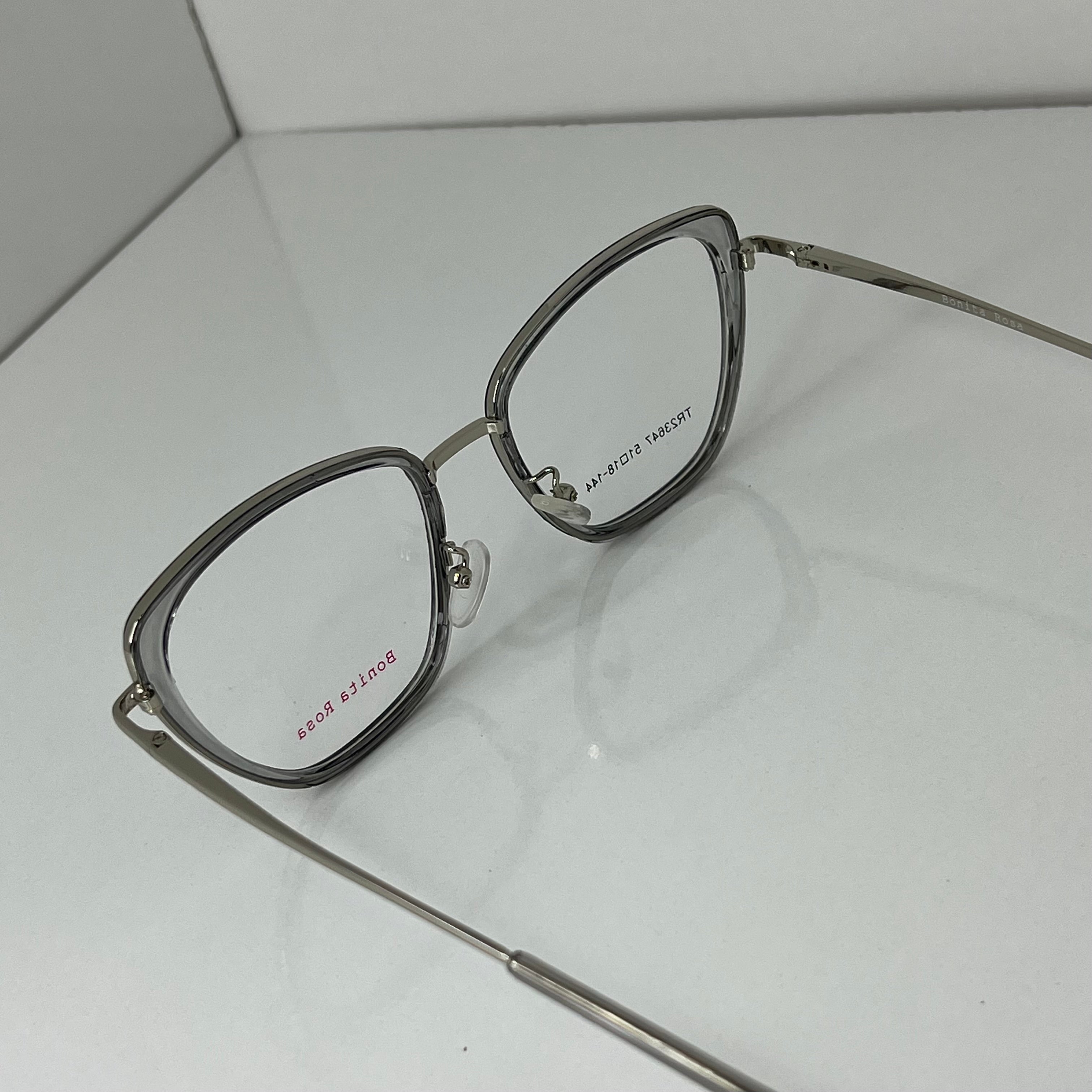 Lunettes Argent Brume