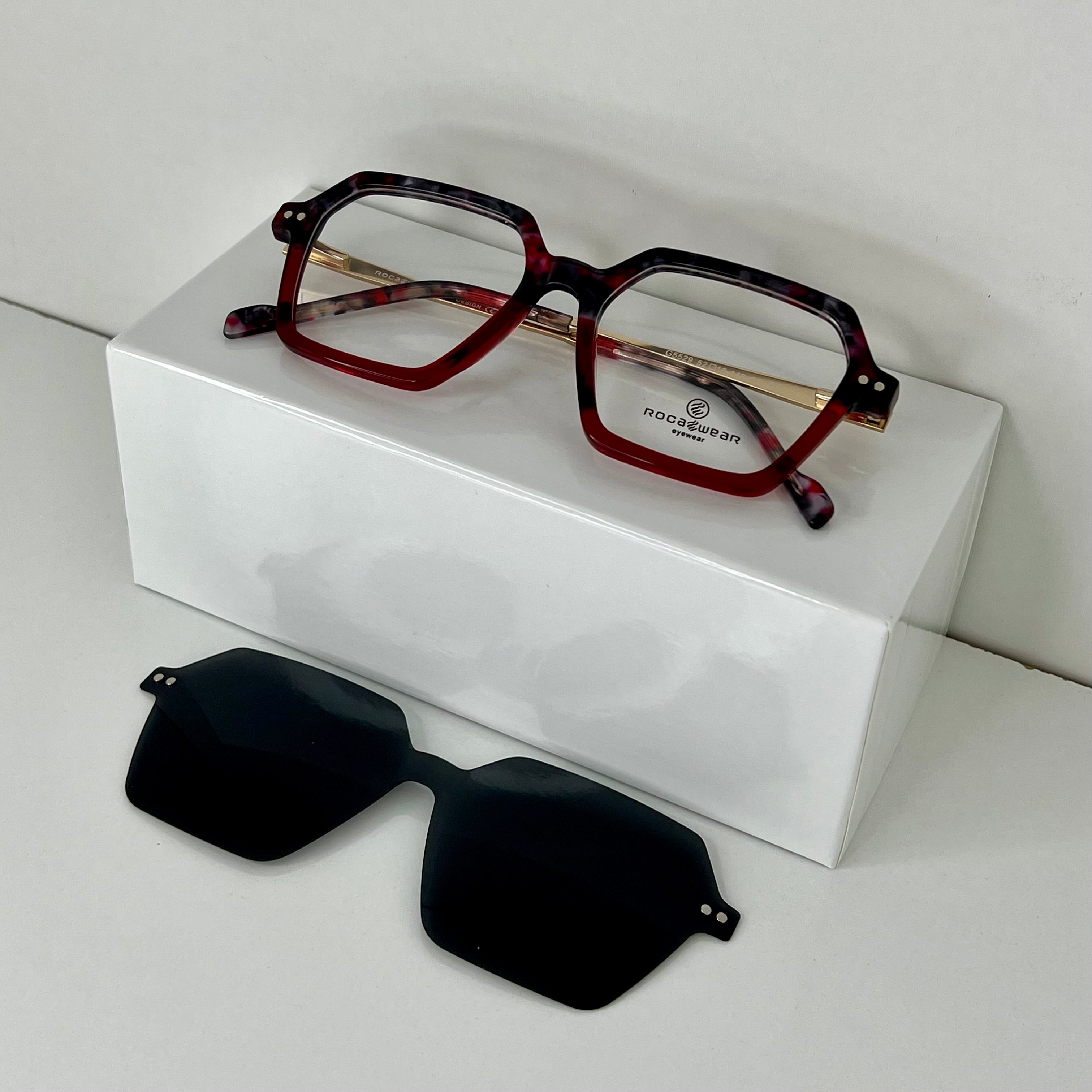Lunettes Noir Flamme