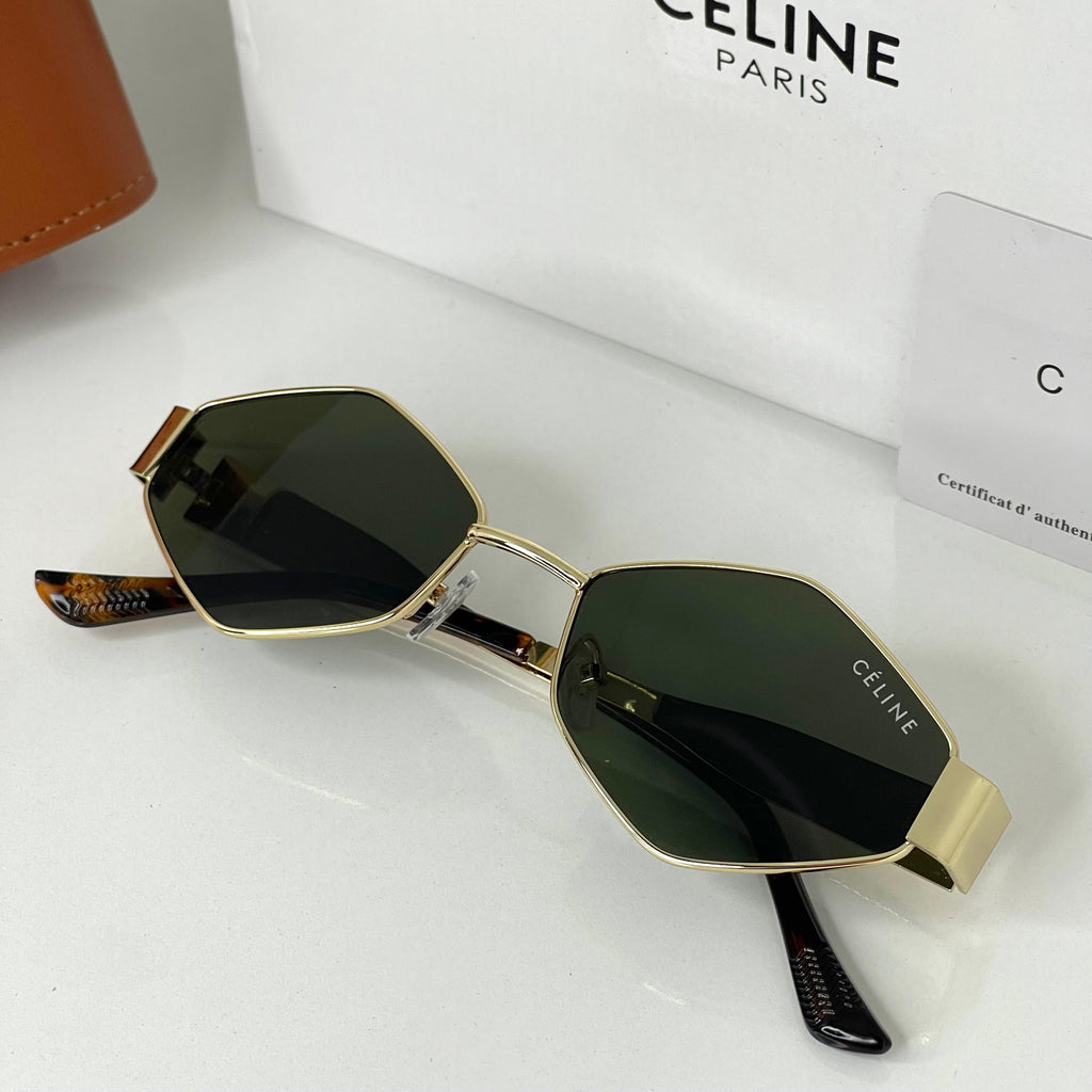 Céline Gold Olive