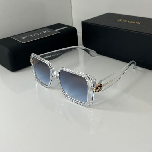 Lunettes Bvlgari Crystal blue