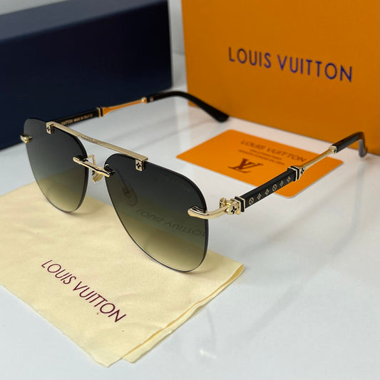 Lunettes LV Shadow Line Gold Olive