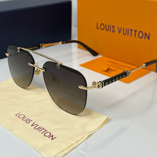 Lunettes LV Shadow Line Marron