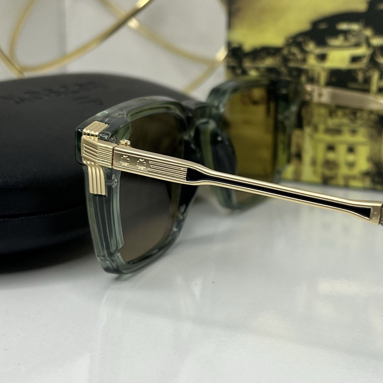 Lunettes Moscot Vert