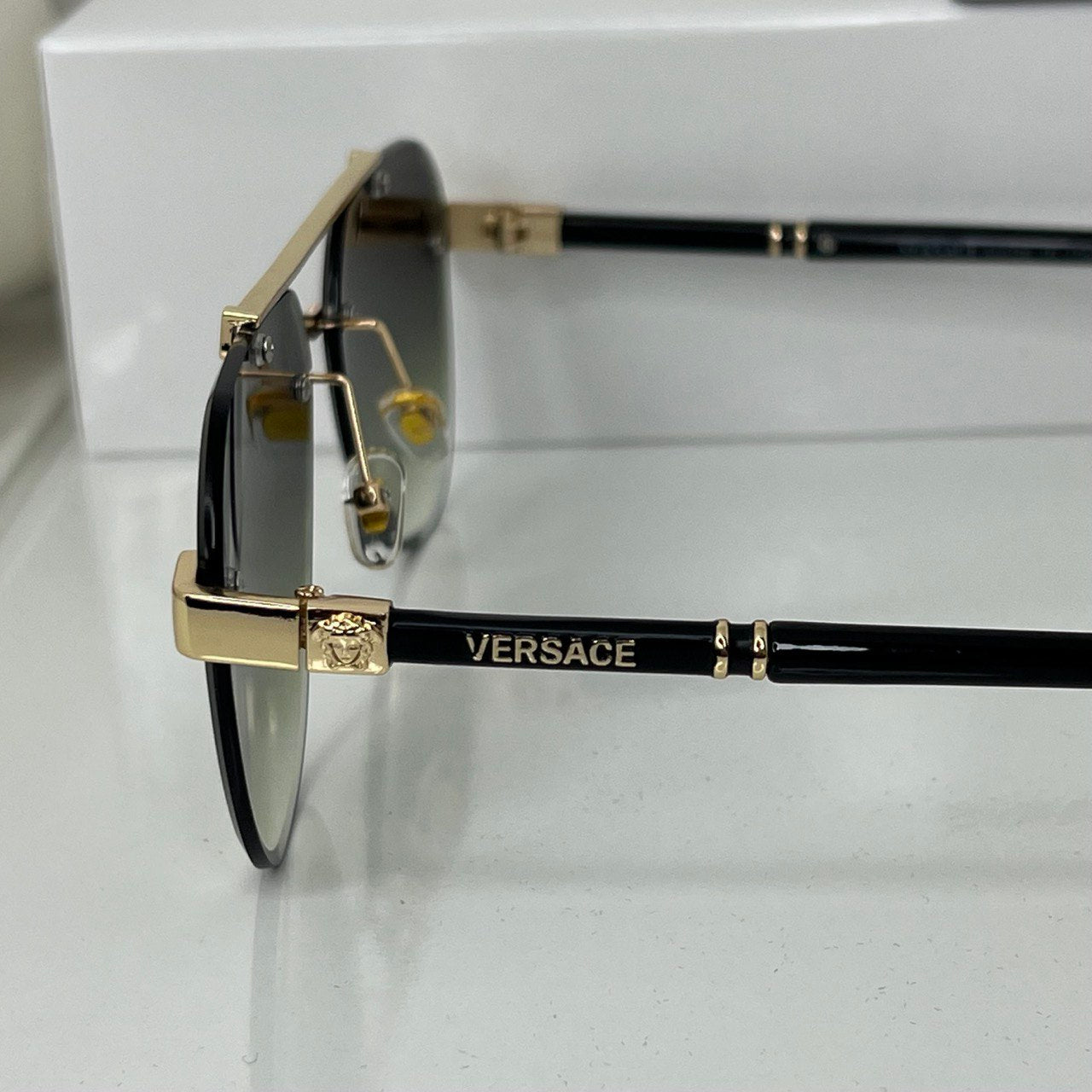 Versace Shadow Line Gold Olive