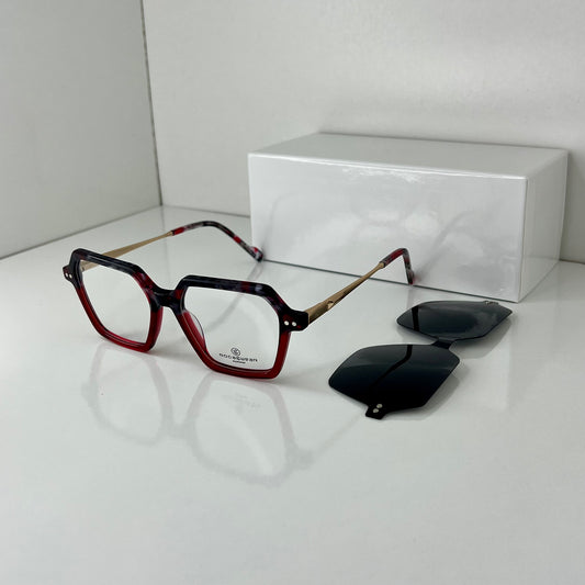 Lunettes Noir Flamme