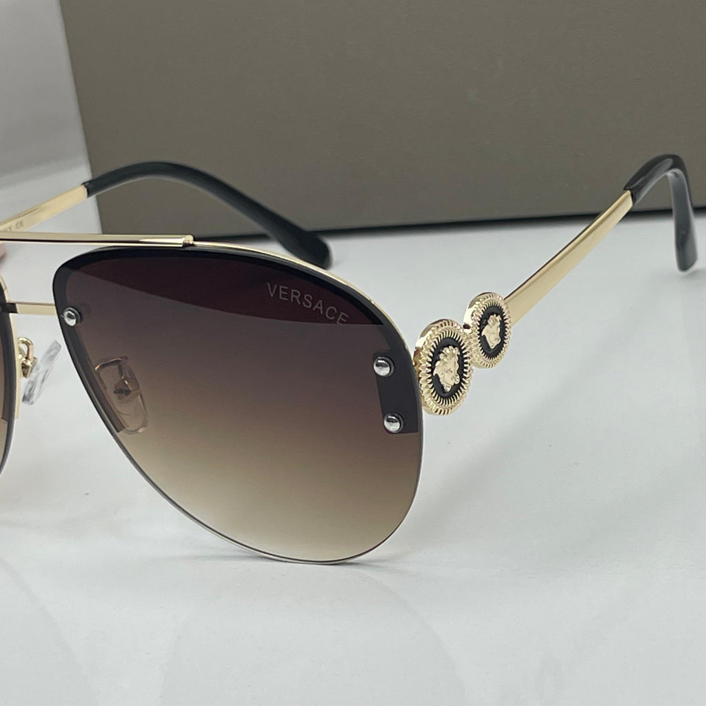 Lunettes Versace Gold Chocolat