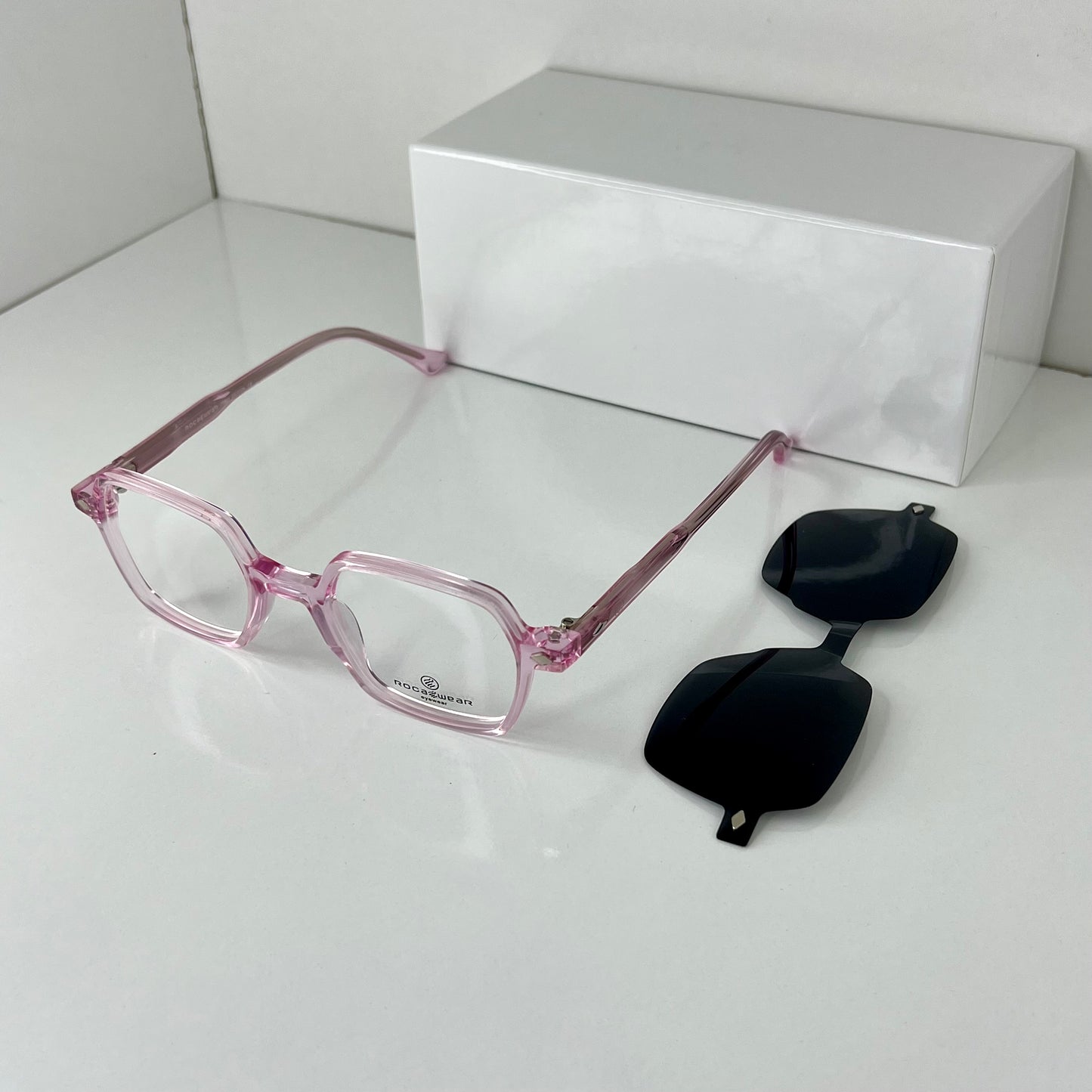 Lunettes Rose Éclipse