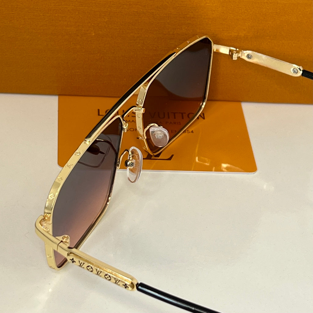 Lunettes LV Titanium Marron