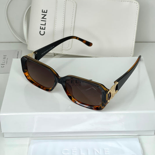 Lunettes Céline Luxe Marron