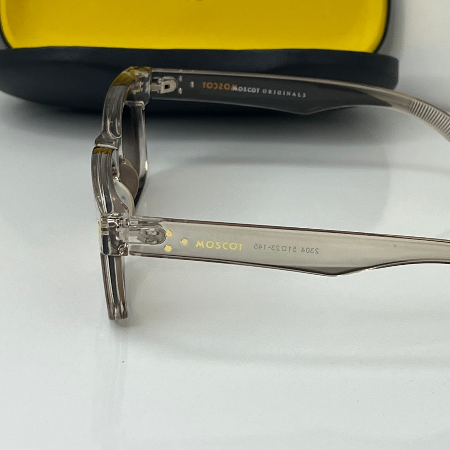 Lunettes Moscot Gris Marron
