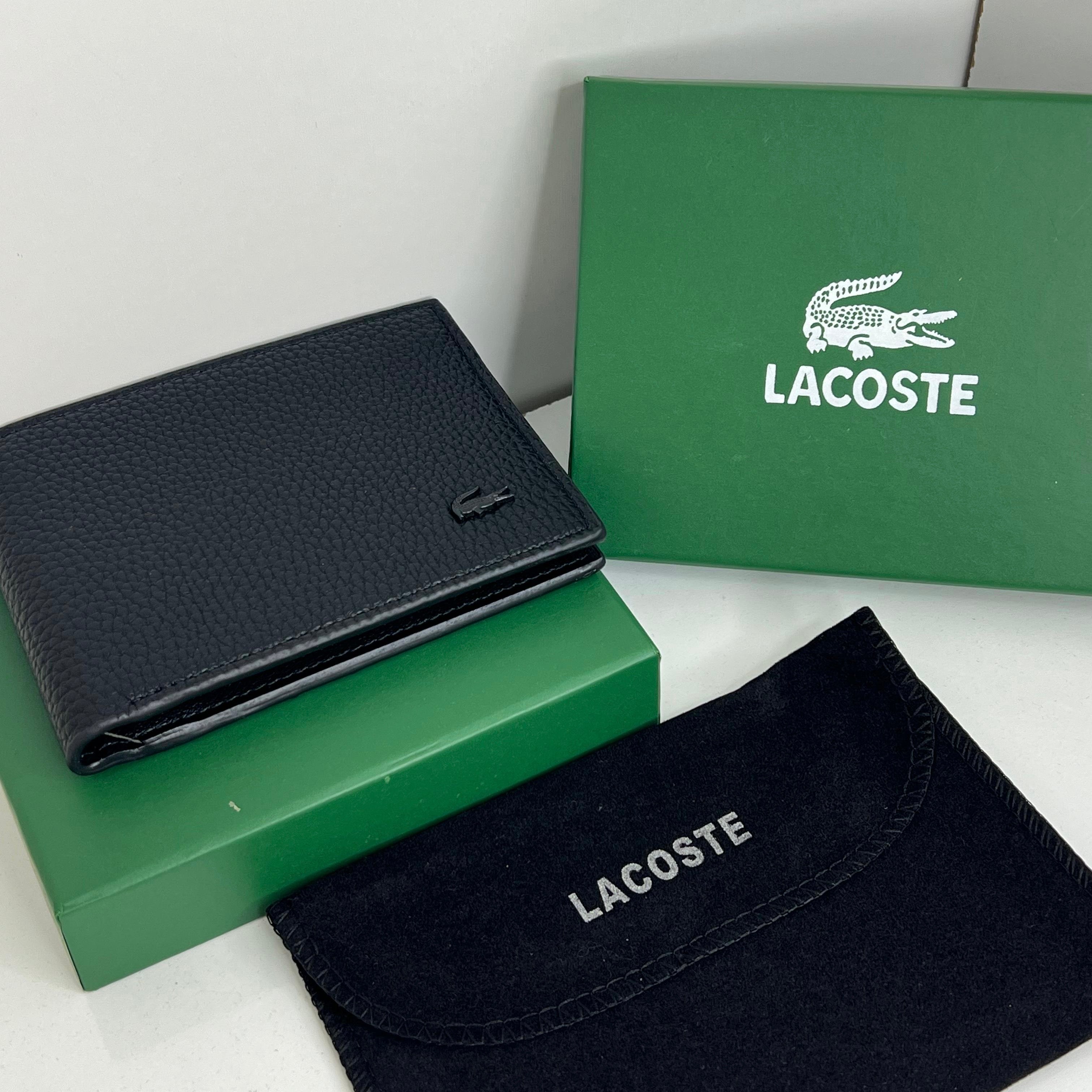 Porte Monnaie Lacoste Noir