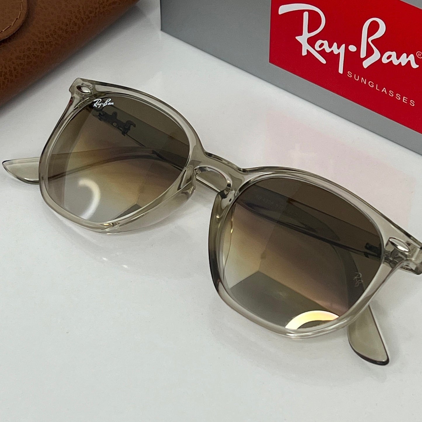 Lunettes Rayban Marron Silver