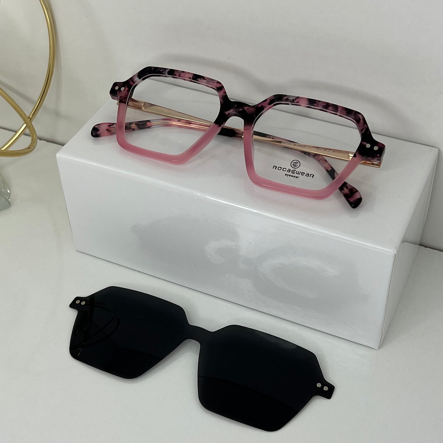 Lunettes Eclipse Rose