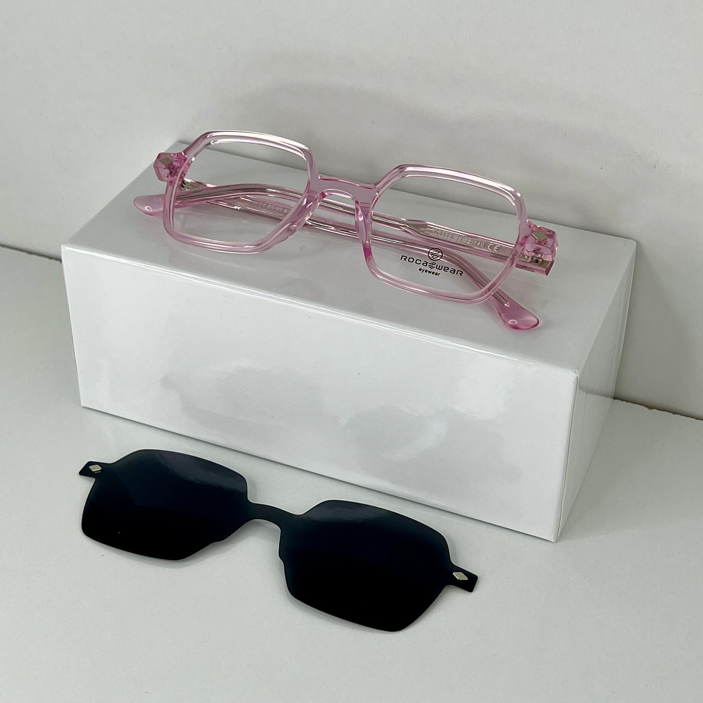 Lunettes Rose Éclipse
