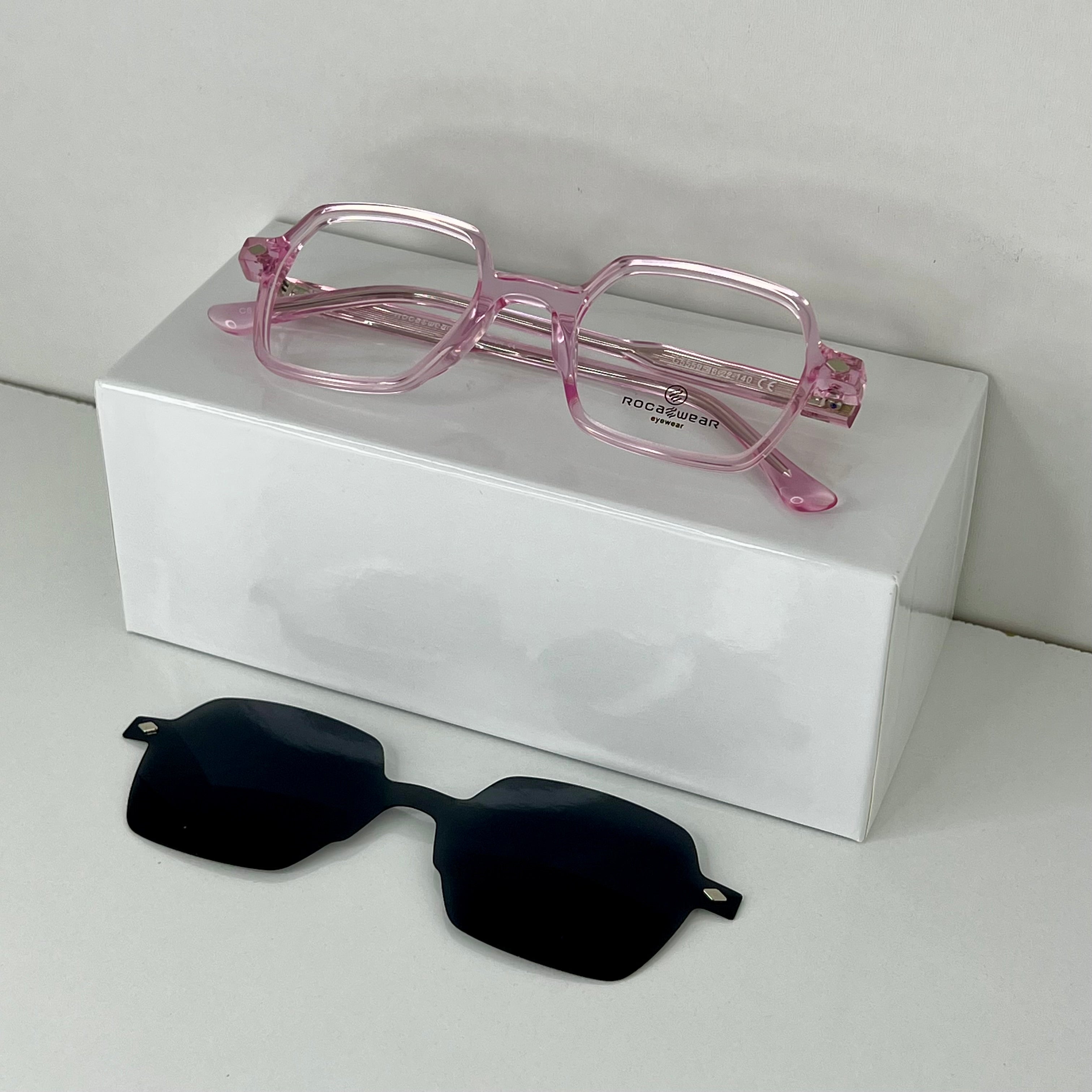 Lunettes Rose Éclipse