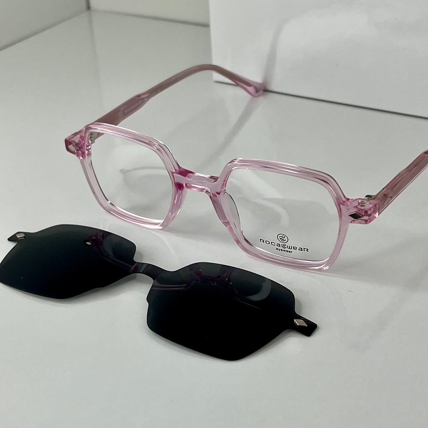 Lunettes Rose Éclipse