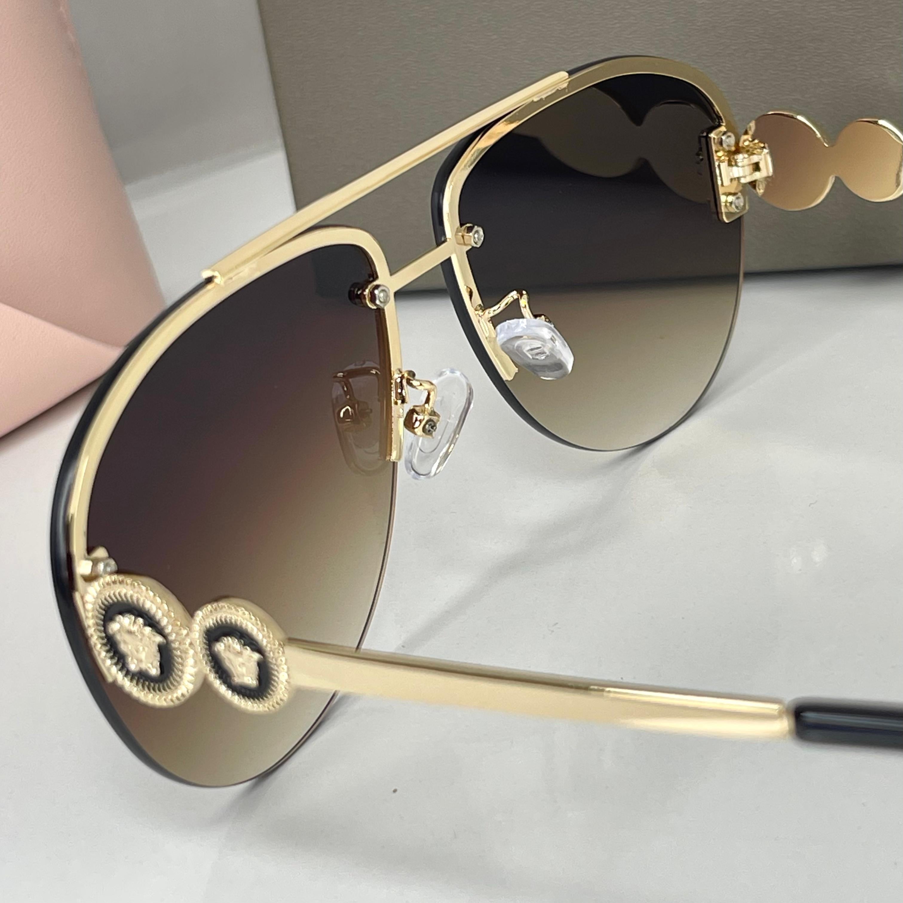 Lunettes Versace Gold Chocolat