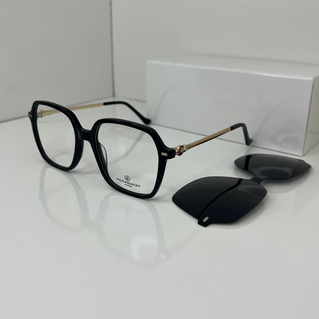 Lunettes clips (2 en 1) Noir